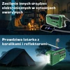 DEGEN nešiojamas avarinis radijas su saulės įkrovimu, FM/AM/SW, žibintuvėlis, avarinis įkroviklis DE13