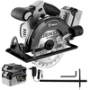 DEKOPRO akumuliatorinis diskinis pjūklas 20 V, 165 mm, 4500 aps./min., DKPCCS0012