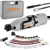 DEKOPRO daugiafunkcis mini rotacinis įrankis 170 W su 127 priedų rinkiniu, 8000-35000 aps./min, kintamas greitis, DKPSRT0001