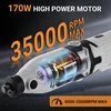 DEKOPRO daugiafunkcis mini rotacinis įrankis 170 W su 127 priedų rinkiniu, 8000-35000 aps./min, kintamas greitis, DKPSRT0001