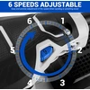 DEKOPRO ekscentrinė šlifuoklė 125 mm, 300 W, 6 greičių, dulkių surinkimas, DKOS30A125G