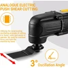 DEKOPRO osciliacinis daugiafunkcis įrankis 300 W, 3000–22000 rpm, su kintamu greičiu, DKPOMT0001