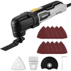 DEKOPRO osciliacinis daugiafunkcis įrankis 300 W, 3000–22000 rpm, su kintamu greičiu, DKPOMT0001