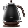 De'Longhi elektrinis virdulys 1,7 l, nerūdijančio plieno korpusas, 2400 W, juodas, KBOV2001.BK