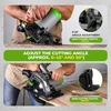 DESOON diskinis pjūklas 1600 W, Ø 185 mm, pjovimo gylis 65 mm, DSPCCS0007
