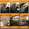 Detailing Garage padangų remonto rinkinys su 20 sandarinimo juostelių ZZXS-T13