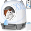 Devoko automatinė savaime išsivalanti kačių kraiko dėžė XXL 90 l MW-0769A-0808-MSP-2