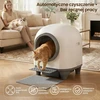 Devoko automatinė savaime išsivalanti kačių kraiko dėžė 90 l, iki 10 kg, MW-0769E-FR