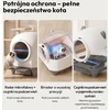 Devoko automatinė savaime išsivalanti kačių kraiko dėžė XXL 90 l MW-0769A-0808-MSP-2