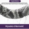 DEXI vonios kambario kilimėlis 60 × 90 cm, mikropluoštas, pilkas, neslystantis pagrindas, greitai džiūstantis