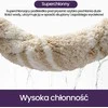 DEXI vonios kilimėlis 44 × 76 cm, mikrofibra, neslystantis, skalbiamas, smėlio spalvos