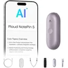 Diktofonas Plaud NotePin S AI balso įrašymo dyktafonas su lietimui jautriu mygtuku, 64 GB, Bluetooth 5, PN0210
