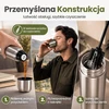 Dimono nerūdijančiojo plieno vakuuminis termosas 1 l su puodeliu