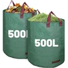 Dntorx sodo atliekų maišai 2 x 500 l, 80 x 100 cm, polipropileniniai