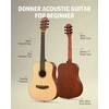 Donner 3/4 Dydžio akustinė gitara pradedantiesiems