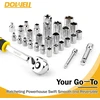 DOWELL 168 dalių mechaninių įrankių rinkinys su laikymo dėže HYT168 A
