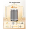 Dreo keraminis termoventiliatorius Atom 316, 1500 W, 34 dB, DR-HSH026 Sidabrinis