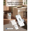 DREO oro valytuvas iki 109 m² su HEPA 3-in-1 filtru, Wi-Fi ir PM2.5 jutikliu DR-HAP009S Baltas