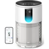 DREO oro valytuvas iki 109 m² su HEPA 3-in-1 filtru, Wi-Fi ir PM2.5 jutikliu DR-HAP009S Baltas