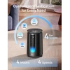DREO oro valytuvas miegamajam su HEPA filtru, 195 m³/h CADR, Wi-Fi, DR-HAP008S Juodas