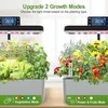 DRYADES hidroponinė žolelių auginimo sistema su LED 24 W, 12 kapsulių, 5 l, sidabrinė, Z254