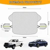 DUBUOZA automobilio priekinio stiklo apsauga nuo sniego ir šalčio 150 × 150 cm XR090