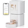 DUDUPET automatinis šėrimo dozatorius naminiams gyvūnams, Wi-Fi, 5 l talpa, programėlės valdymas, ZC-F09