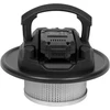 Dulkių siurblys VONROC belaidis pelenų siurblys 20 V, 12 l, HEPA filtras, pūtimo funkcija, S_VC507AC