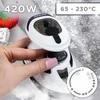 Duronic 420W Lygintuvas su garų funkcija
