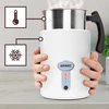 Duronic automatinis pieno putų plakiklis ir šildytuvas 500 W, 500 ml, MF500 WE