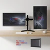 Duronic laisvai pastatomas laikiklis dviem monitoriams 13–27 col., VESA 75/100, DM25D2