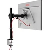Duronic monitoriaus laikiklis su stalo spaustuvu VESA 75/100 iki 8kg DM251 × 2 BK