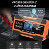 EAFC automobilinis akumuliatorių įkroviklis 12 V 12 A su LCD ekranu Rj-C121201A