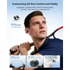 EarFun atviros konstrukcijos belaidės ausinės su Bluetooth 6, Hi-Res Audio, LDAC, IP55, 40 val. veikimo trukmės