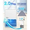 EasyAcc KW-CS05 elektrinis oro sausintuvas, 2 l bakelis, 50 W, tylus, su automatinio išsijungimo funkcija