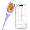 Easy@Home bazinis termometras su Bluetooth, apšviečiamu ekranu ir Premom programėle EBT-300