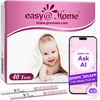 Easy@Home nėštumo testų juostelės, 40 vnt., 10 mIU/ml, 40HCG