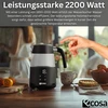 ecosa elektrinis virdulys su temperatūros reguliavimu 1,7 l 2200 W EO-699