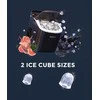 ecozy ledo kubelių gaminimo aparatas, 12 kg per 24 h, 2 dydžių kubeliai, automatinis valymas, IM-BS260C