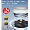 Edifier belaidės ausinės ant ausų, ANC -45 dB, LDAC, Bluetooth 5.4, 94 val. veikimo laikas, W830NB