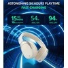 Edifier belaidės ausinės ant ausų su ANC, LDAC Hi-Res, Bluetooth 5.4, 94h veikimo, W830NB