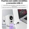 Kompiuterio kolonėlės Edifier kompiuterinės kolonėlės Bluetooth 6.0, USB, 2.75 colio pilno diapazono garsiakalbiai, 5 W, R20BT