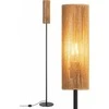 EDISHINE grindų lempa LED, tinkleliu dengtas abažūras, 165 cm aukščio, E27 lizdas, boho stilius