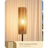 EDISHINE grindų lempa LED, tinkleliu dengtas abažūras, 165 cm aukščio, E27 lizdas, boho stilius