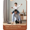 EDISHINE lankinis grindų šviestuvas su reguliuojamu lininiu gaubtu, E27, 160 cm, QY-2207F