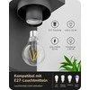 EDISHINE lauko sieninis šviestuvas, IP44, E27, 15 W, aliuminis ir stiklas, antracito spalvos, KH 2401 DN