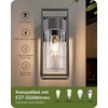 EDISHINE lauko sieninis šviestuvas IP44, E27, antracito spalvos, DHOWL03B