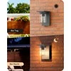 EDISHINE lauko sieninis šviestuvas, IP44, E27, 15 W, aliuminis ir stiklas, antracito spalvos, KH 2401 DN