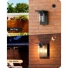 EDISHINE lauko sieninis šviestuvas, IP44, E27, skaidrus stiklas, 15 W, juodas, KH 2401 DN