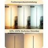 EDISHINE LED grindų šviestuvas 19 W, reguliuojamo aukščio, 3000–6000 K, EDISHINE-012